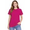 Damska koszulka T-shirt 100% miękka bawełna różowa roz. XXL – koszulka t-shirt robocza – odzież firmowa